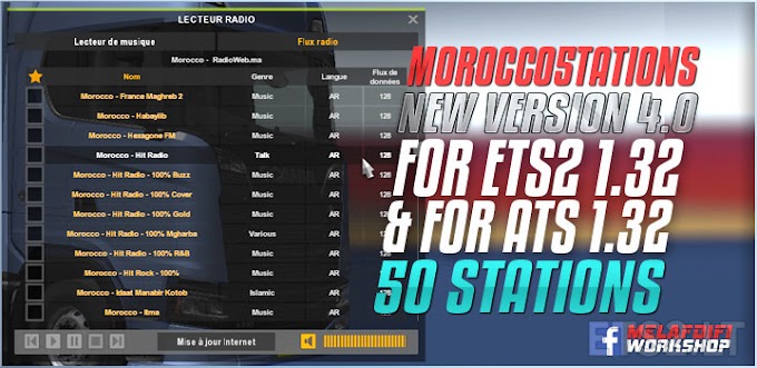 [ETS2 1.23] MohSkinner – Radio - Morocco Stations v 4.0