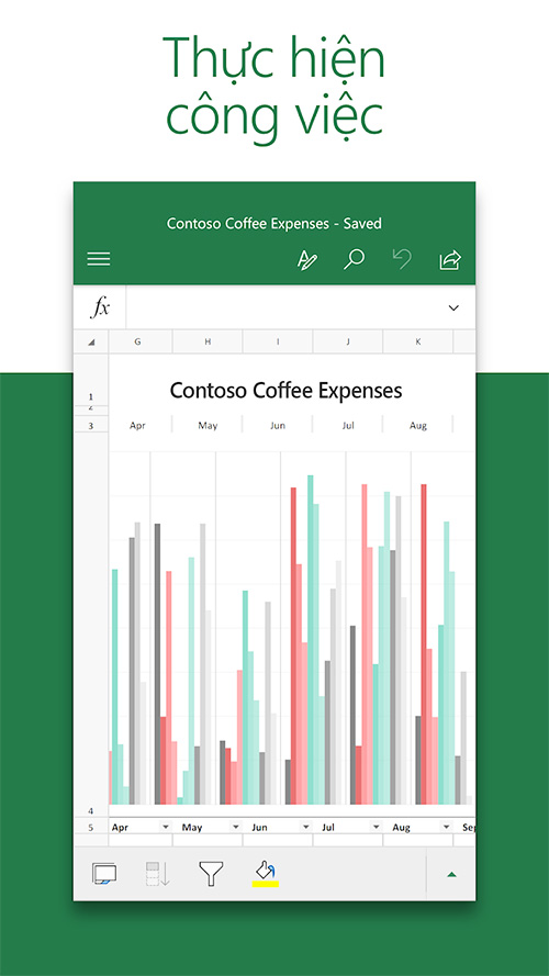 Microsoft Excel: Spreadsheets - Tải ứng dụng trên Google Play a1