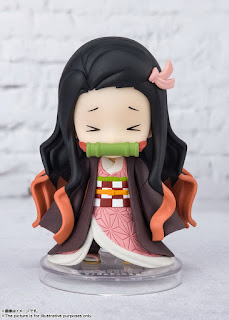 Demon Slayer: Kimetsu no Yaiba – Figuarts Mini Tsuyuri Kanao y Small Nezuko, Tamashii Nations