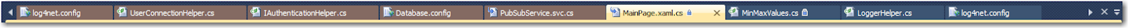 VS2010 document well