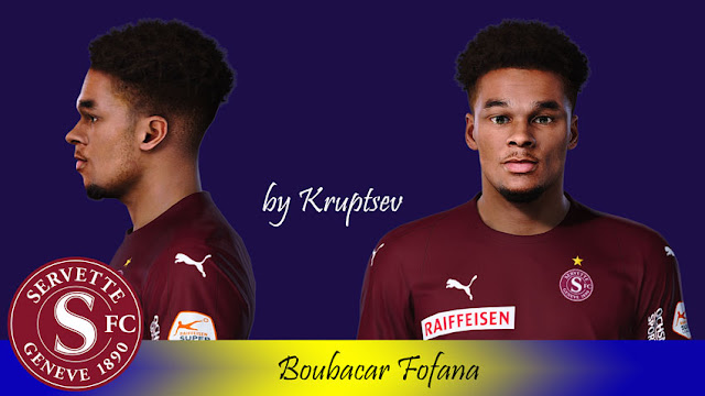 Boubacar Fofana Face For eFootball PES 2021