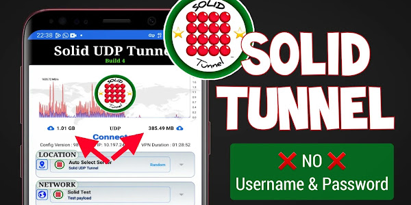Solid Tunnel UDP Settings No Username and Password Required. Download this new VPN