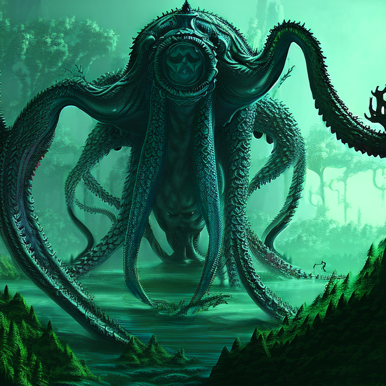 Cthulhu Art Concept | H.P. Lovecraft