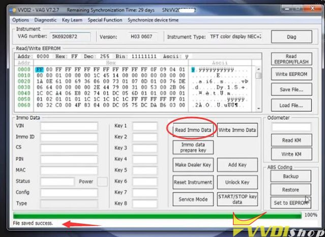 Add VW Golf 6 MK6 Key with Xhorse VVDI2 9