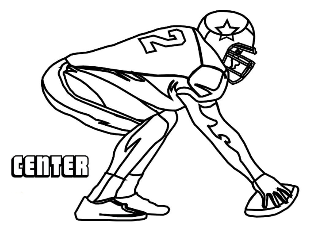 Football Coloring Pages 2