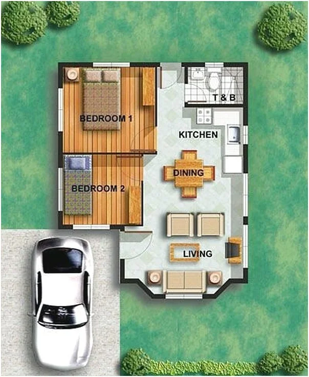 71 Gambar Denah Rumah Minimalis Sederhana 3d Terbaru Dekor