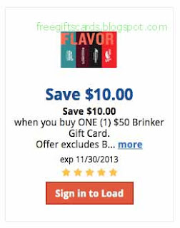 Free Printable Brinker Coupons