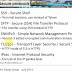 Secure protocols - ssh SNMPv3