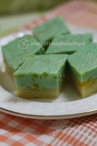 Home Sweet Home: Kuih Talam Labu - Salah Baca Resepi Lagi
