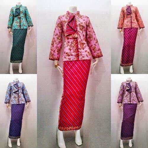 Model Baju Batik Terbaru Pramugari Dasi - Batik Bagoes Solo