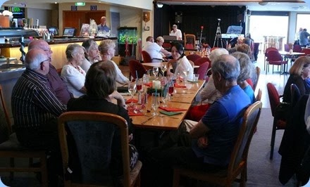 More members enjoying the Christmas Party. Photo courtesy of Dennis Lyons