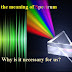 What is the meaning of spectrum: Why is it necessary for us?