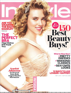 Scarlett Johansson Boob's InStyle