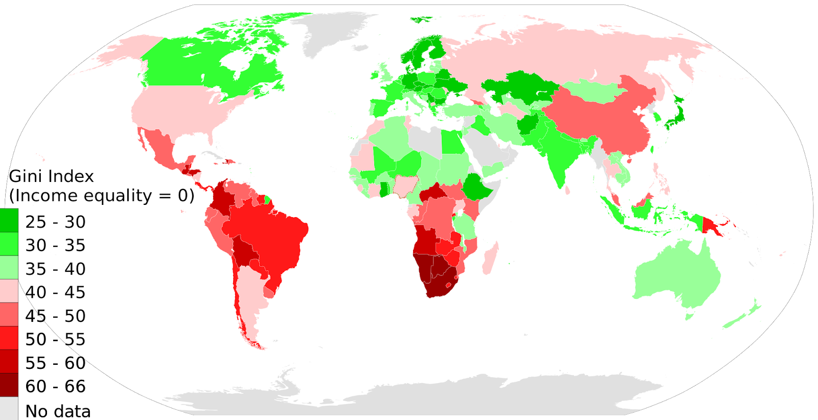 Perbedaan Human Development Index HDI dan Index Gini