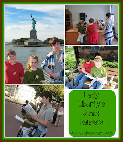 Become a Junior Park Ranger at the Statue of Liberty