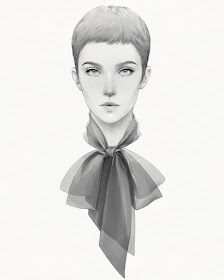 07-A-large-bow-Procreate Portraits Alex Tang-www-designstack-co