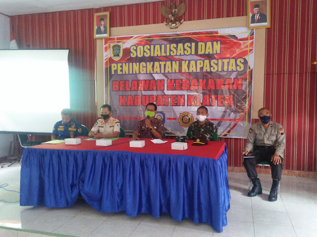 Sosialisasi Dan Kesiapan Kapasitas Relawan Kebakaran Kab Klaten