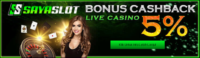 Cashback Judi Slot Online Joker123 SayaSlot