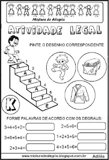 Atividades de alfabetização