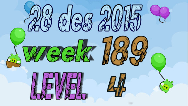 Angry Birds Friends Tournament level 4 Week 189