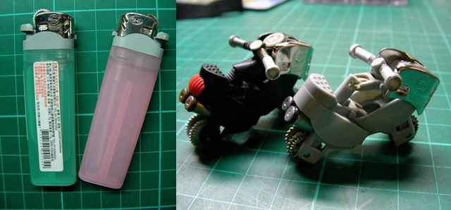 Turn a Lighter Into a Lightercycle