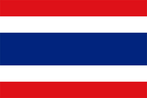Mewarnai Gambar Bendera Negara Thailand - Contoh Anak PAUD