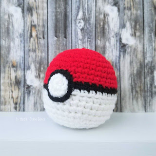 PATRON GRATIS POKEBALL | POKEMON AMIGURUMI 34594