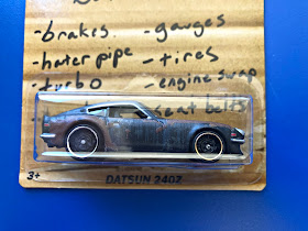 Hot Wheels Roadkill Datsun 240z Motortrend 