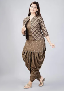 new designer dhoti style kurtis,