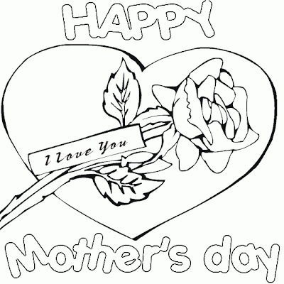 Mother Day Coloring Pages,Mother Day