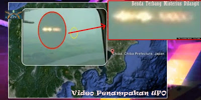 Video Penampakan UFO Jepang Dihapus dari YouTube