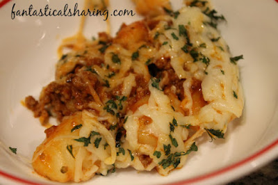 Cheesy Baked Gnocchi | Take everyone's favorite staple, spaghetti, and turn it into a baked gnocchi dish that everyone will love #gnocchi #recipe