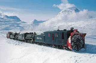 amazing railyway across arctic and antarctic