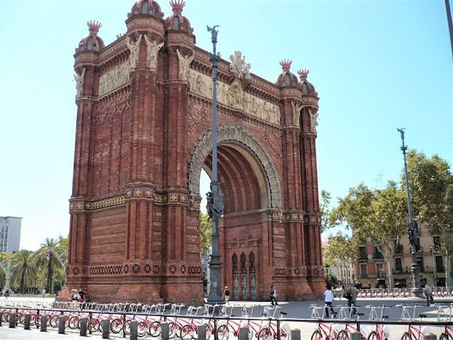 arco di trionfo nel parco della cittadella