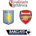 Prévia: Aston Villa - Arsenal 