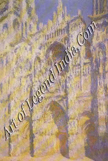 The Great Artist Claude Monet Painting “Rouen Cathedral in Full Sunlight” 1894 421/4" x 283/4" Musee d'Orsay, Paris 
