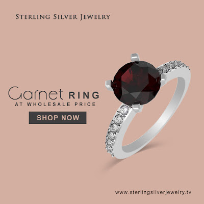 garnet gemstone rings