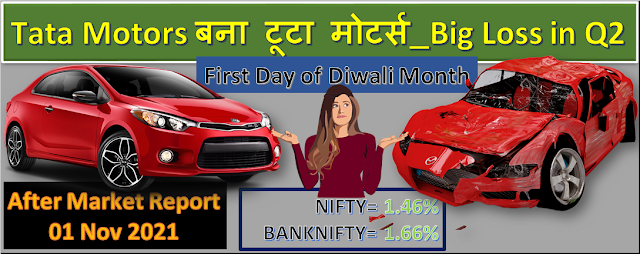 फिर से Tata Motors बना टूटा मोटर्स_Posted Big Loss in Q2