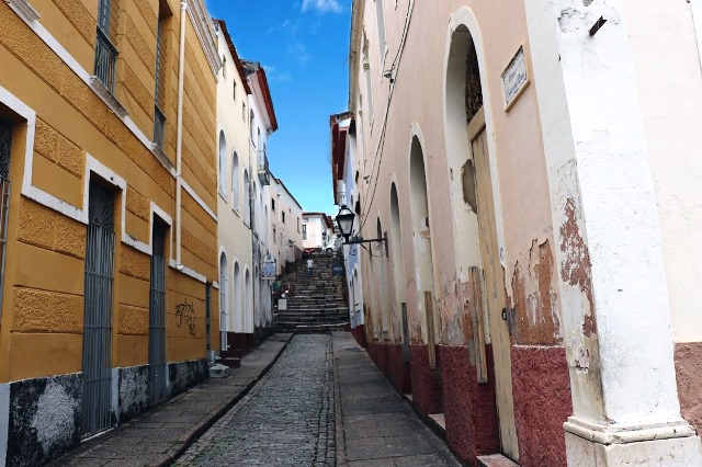 Ruas do centro histórico de São Luís, no Maranhão