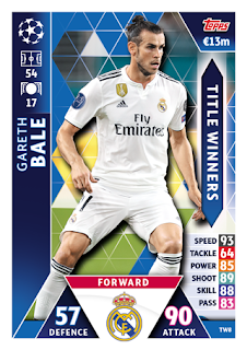 Match Attax UEFA Champions League 2018 2019 Real Madrid CF Set