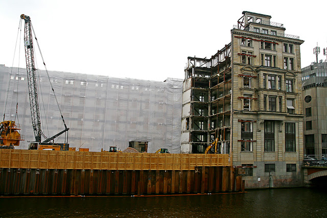 Empty building in Hamburg