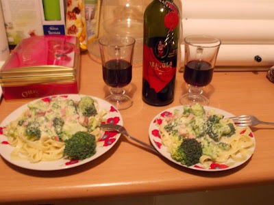 surpise romantic dinner recipe :D/ niespodziadnka,  przepis na romantyczną kolację :D 