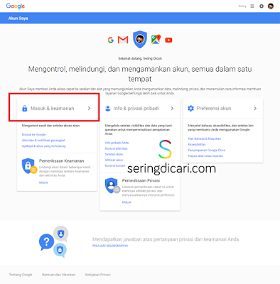 Cara Mengganti Password Akun Google