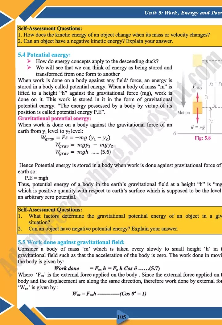 work-energy-and-power-physics-class-11th-text-book