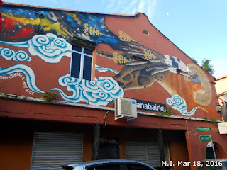 Tanah Air Ku Mural Carpenter Street Kuching Sarawak