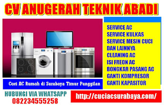 Cuci AC Rumah di Surabaya Timur Panggilan