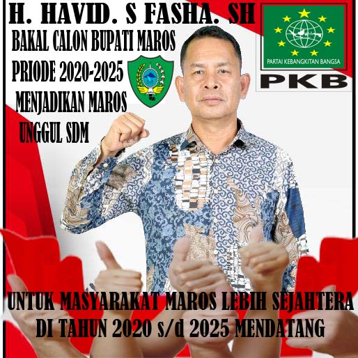 Tim Keluarga H, Havid S, Fasha, SH, Balon Bupati Maros Priode 2020-2025, Sudah Terbentuk