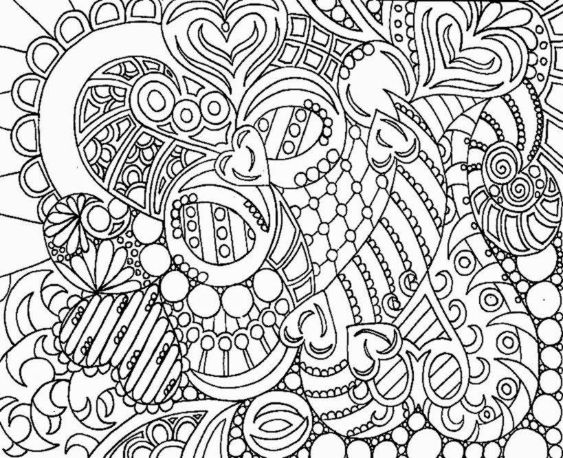 Coloring Sheets For Adults  Free Coloring Sheet