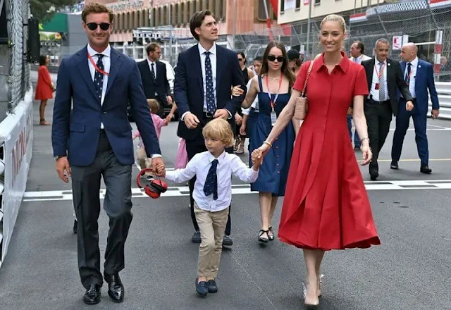 Princess Charlene, Princess Gabriella, Prince Jacques, Beatrice Borromeo, Princess Alexandra, Tatiana Santo Domingo, Charlotte Casiraghi