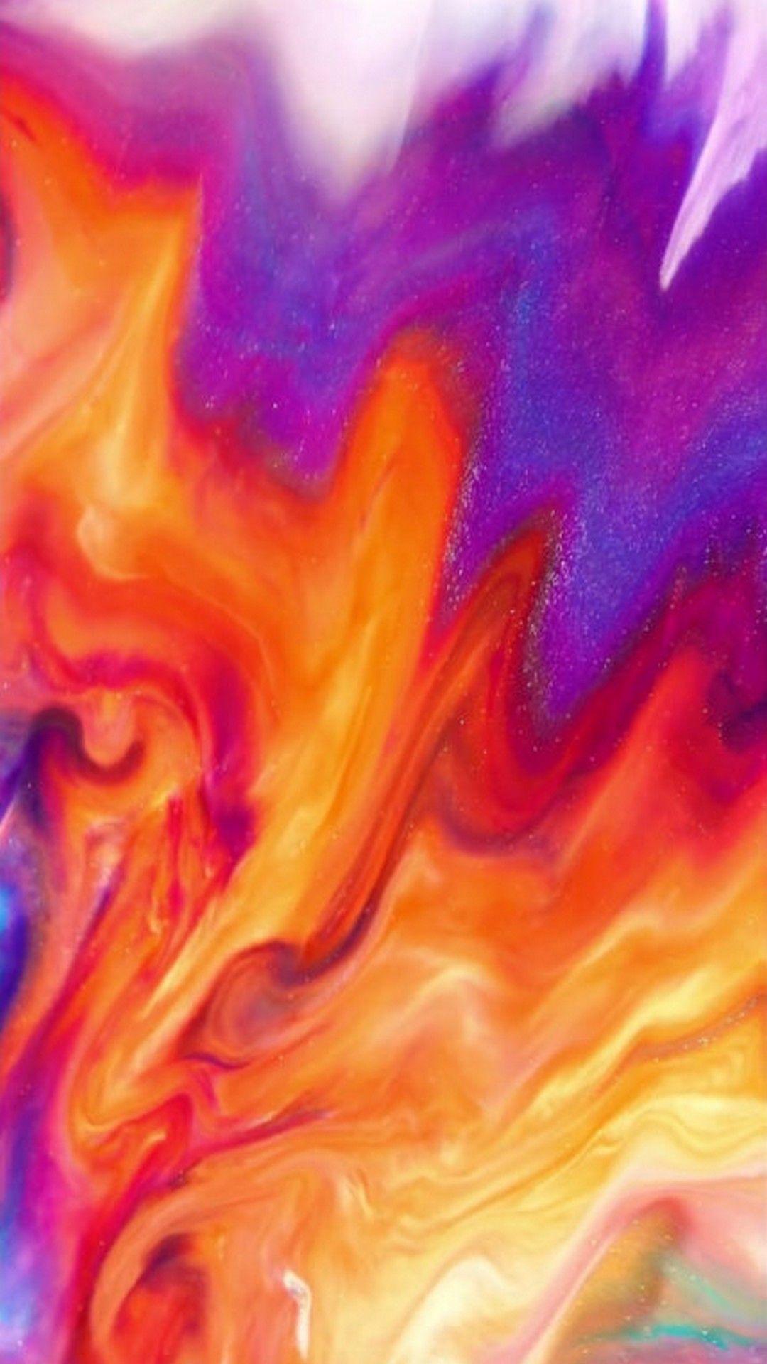 4K iphone colorful abstract Wallpaper